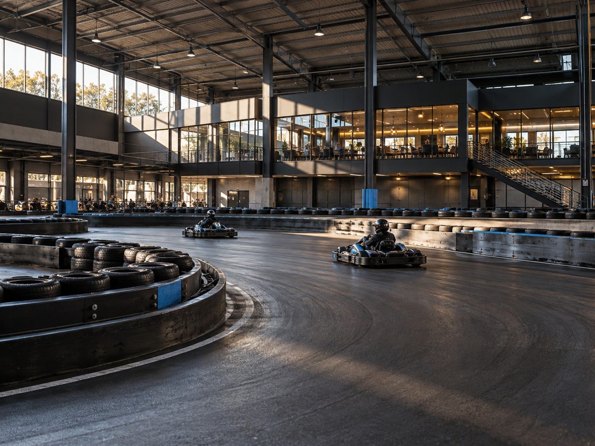 Go-Karting Tracks architectural concept