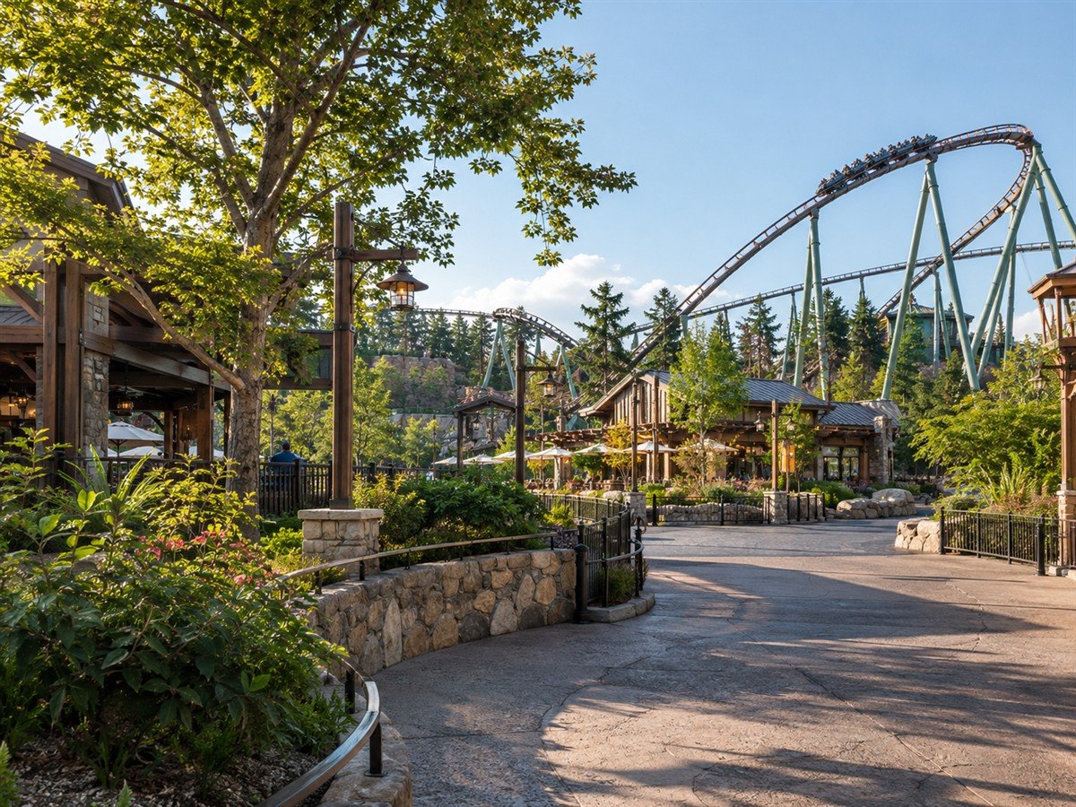 Theme Parks architectural concept